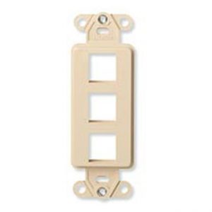 Keystone Decora 3 holes White