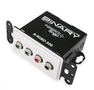 Binary™ AniWareBox™ Cat-5 Balun for Compo Video&Digital Coax -Ea.