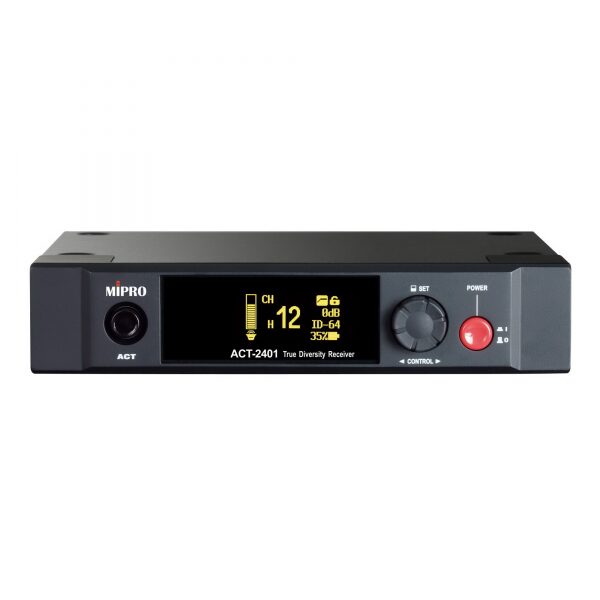 Digital 2.4GHz band 1/2 Rack Single-Channel Digital Receiver