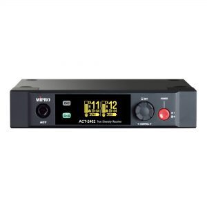 Digital 2.4GHz band 1/2 Rack Dual-Channel Digital Receiver