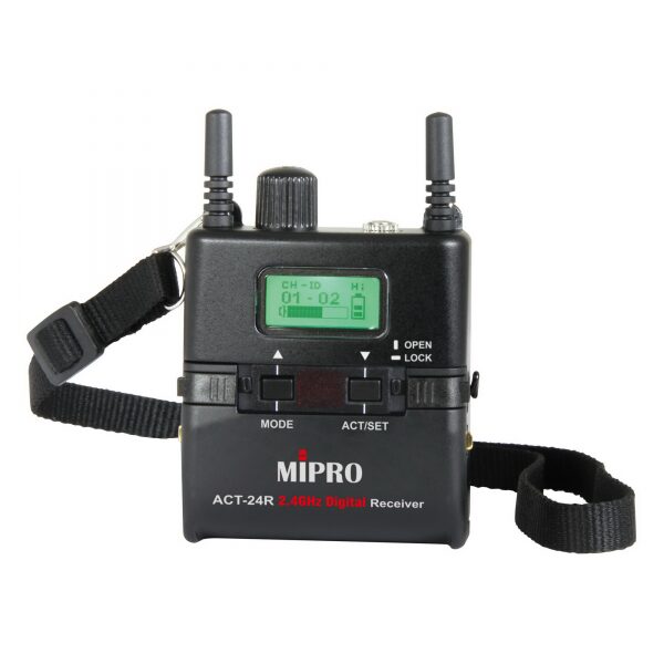 Miniature 2.4GHz Tour Guide Receiver