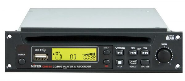 CD + USB Player Module with Recording Capability and Remote Control for MA-707