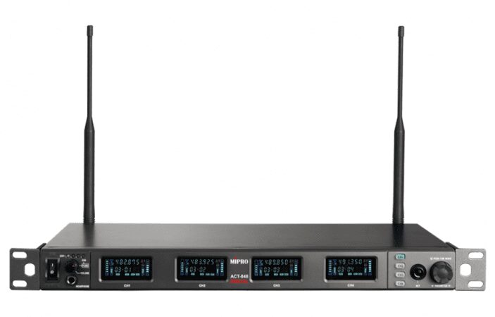 MiproFull-Rack Quad-Channel Encrypted Digital Receiver-64 MHz