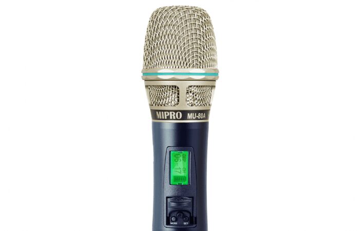 MIPRO UHF Narrowband Handheld Wireless Microphone with MU 80A